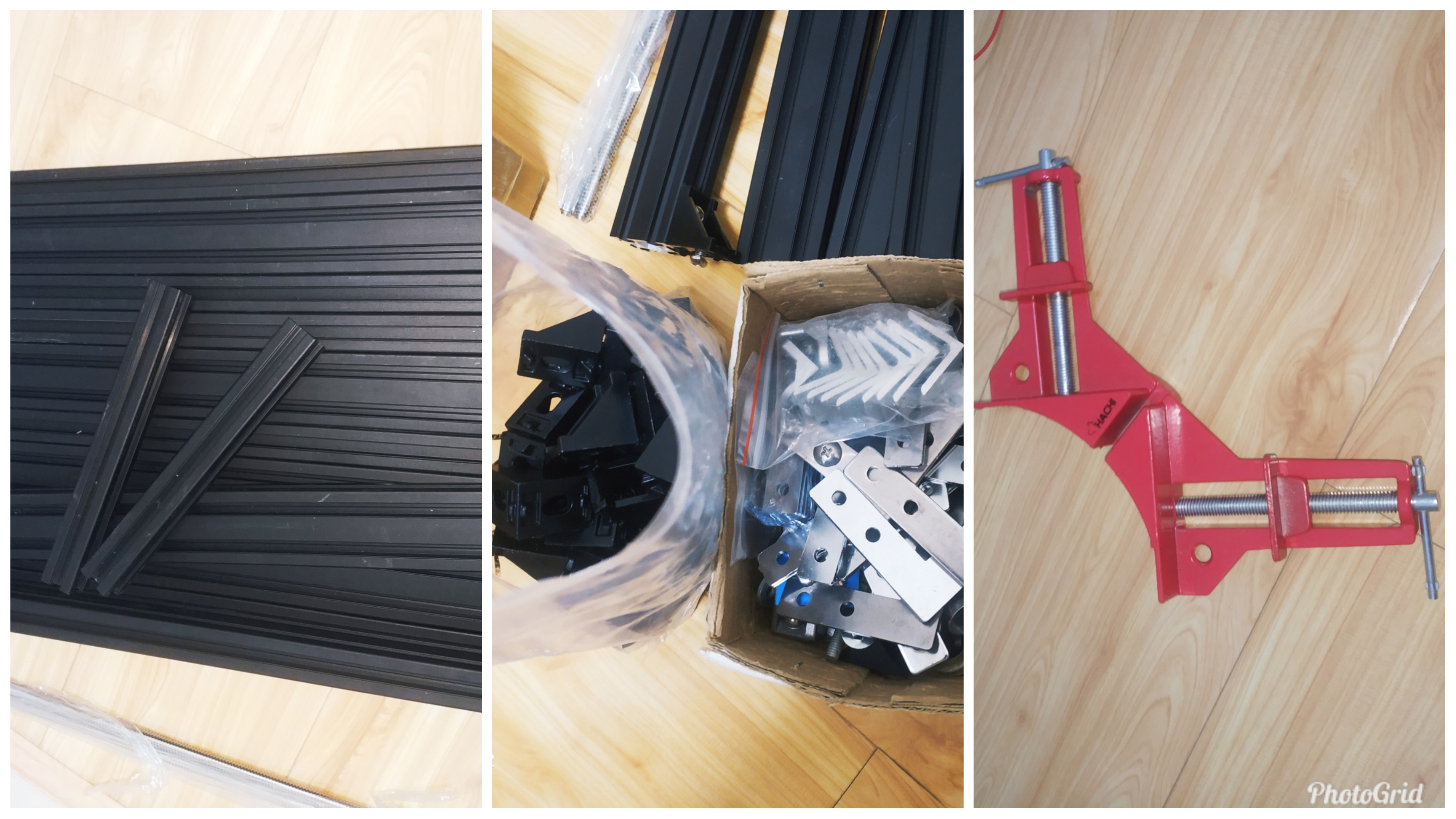 框架所需的工具和材料